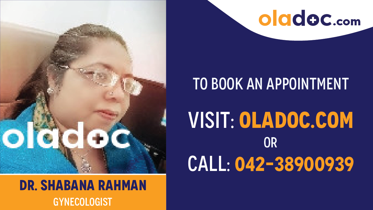 Book appointment with Dr.Shabana Rahman-best Gynecologist in Rawalpindi